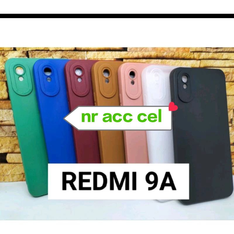 SoftCase Cesing Redmi 9A/9C/9T Case Silikon Pro Camera +Pelindung Camera Protect