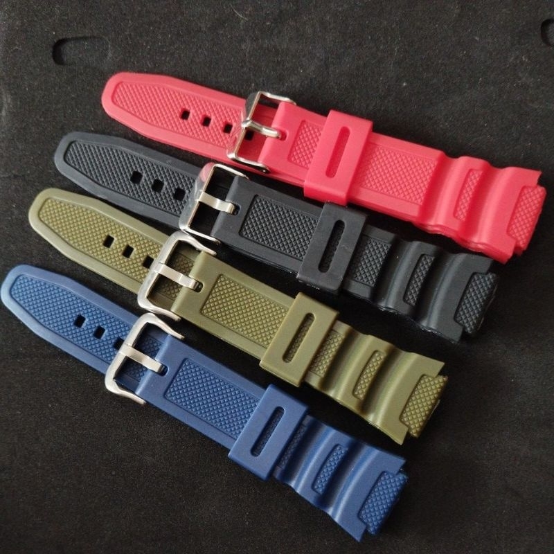 Strap Tali Jam Tangan Casio W219H W-219H W 219H Tali Jam G-Shock W 219 h Free Pen