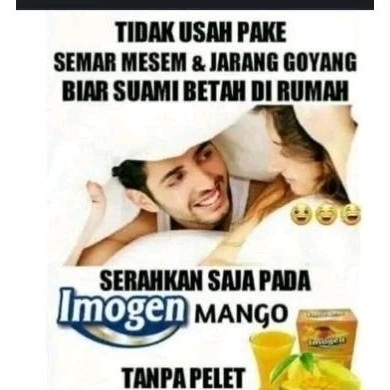 IMOGEN MANGGA (isi 7 saset) minuman anti becek, keputihan,keset