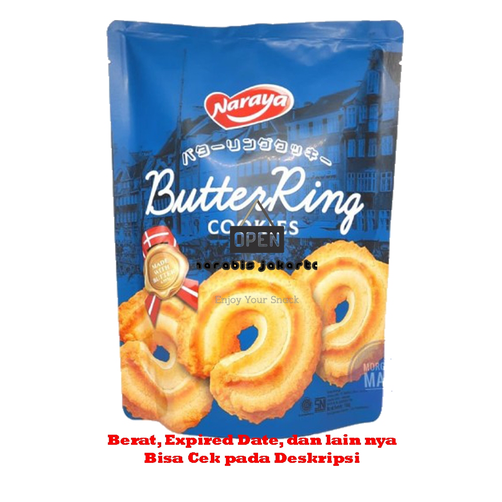 

NARAYA COOKIES BUTTER RING150gr