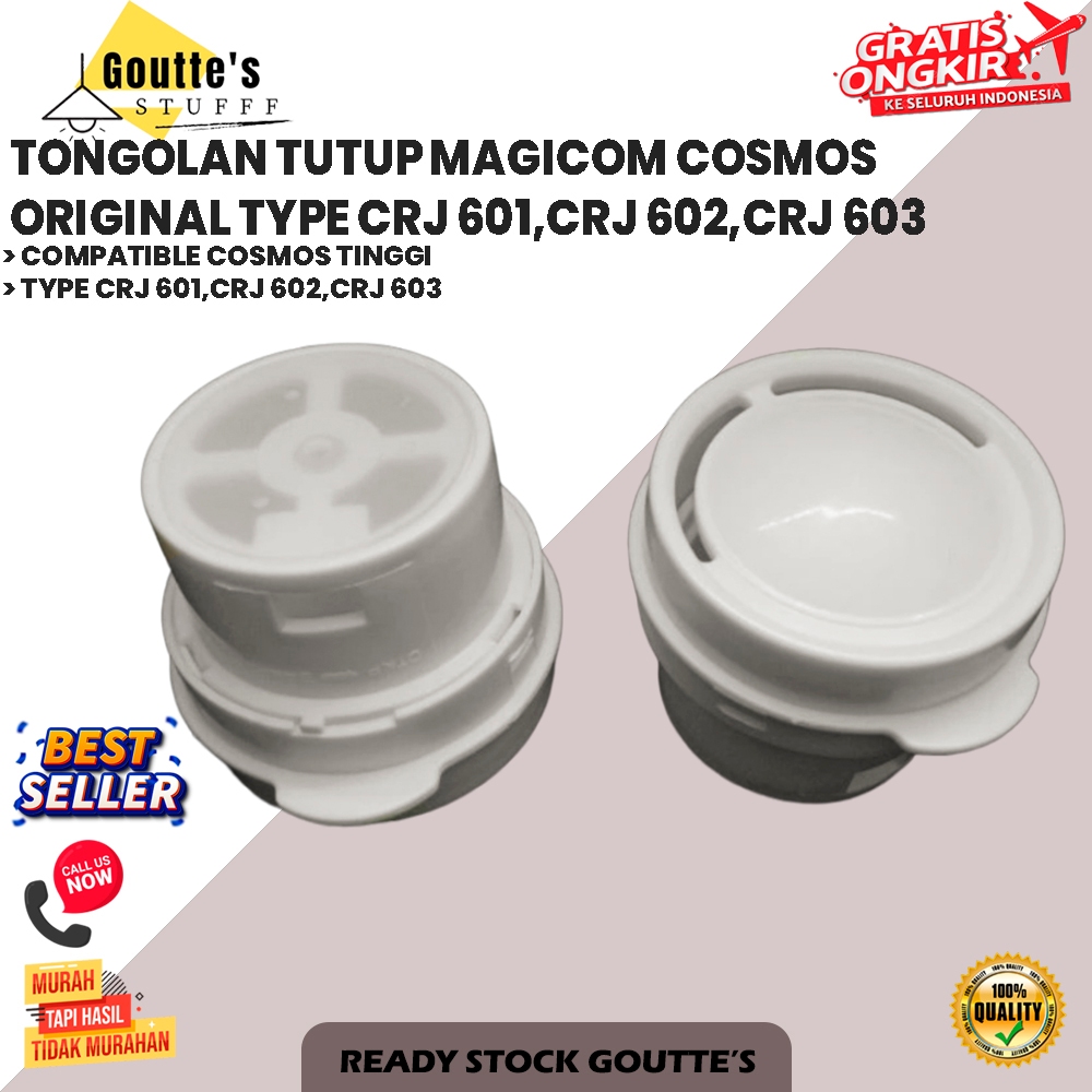 TONGOLAN TUTUP MAGICOM COSMOS ORIGINAL TYPE CRJ 601,CRJ 602,CRJ 603