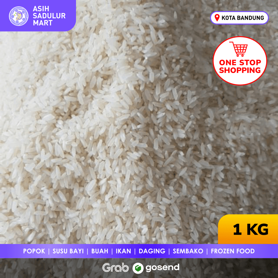 

Beras Rojolele 1kg Promo Sembako Bandung