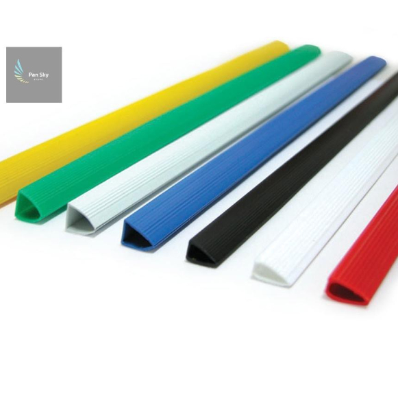 

Slide Binder 6 mm x 297 mm (A4) Tulang Jilid / Clipping pack 10 pcs Terlaris