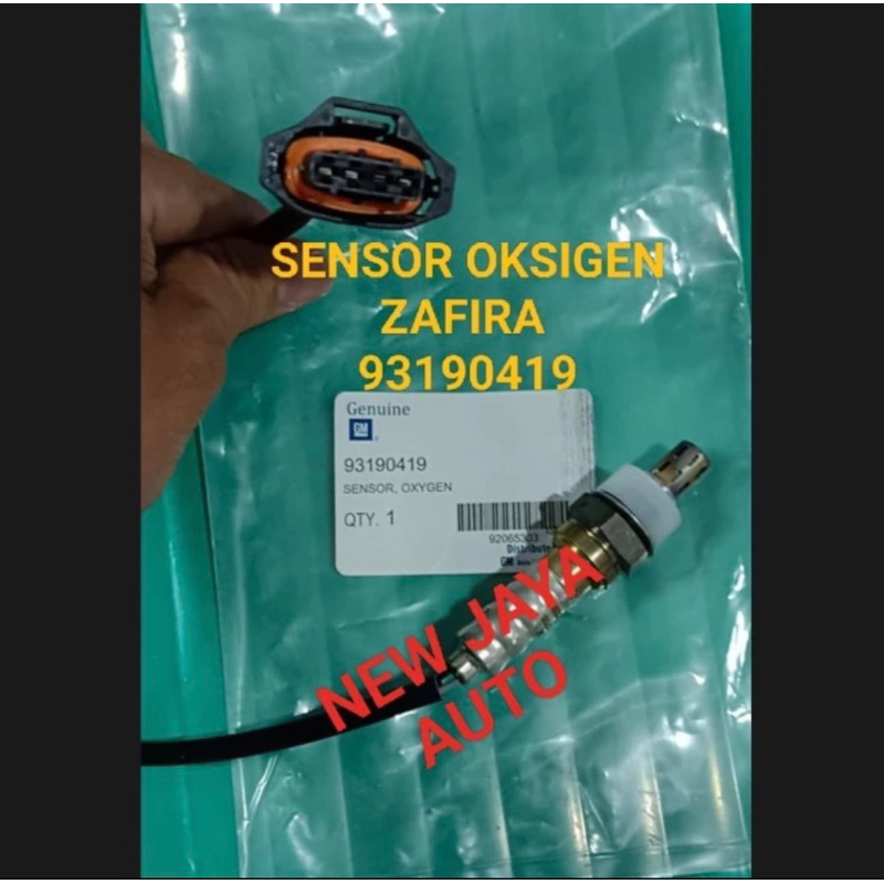 Sensor Oxygen Oksigen O2 Knalpot Chevrolet Zafira 4Pin 93190419 OEM