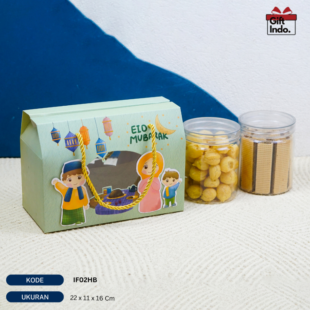 

Box Souvenir Idul Fitri / Kotak Hampers Lebaran / Kotak Jajan Lebaran / Idul Fitri 2024 / Kotak Kue Kering / Kotak Jajan / Hampers Lebaran