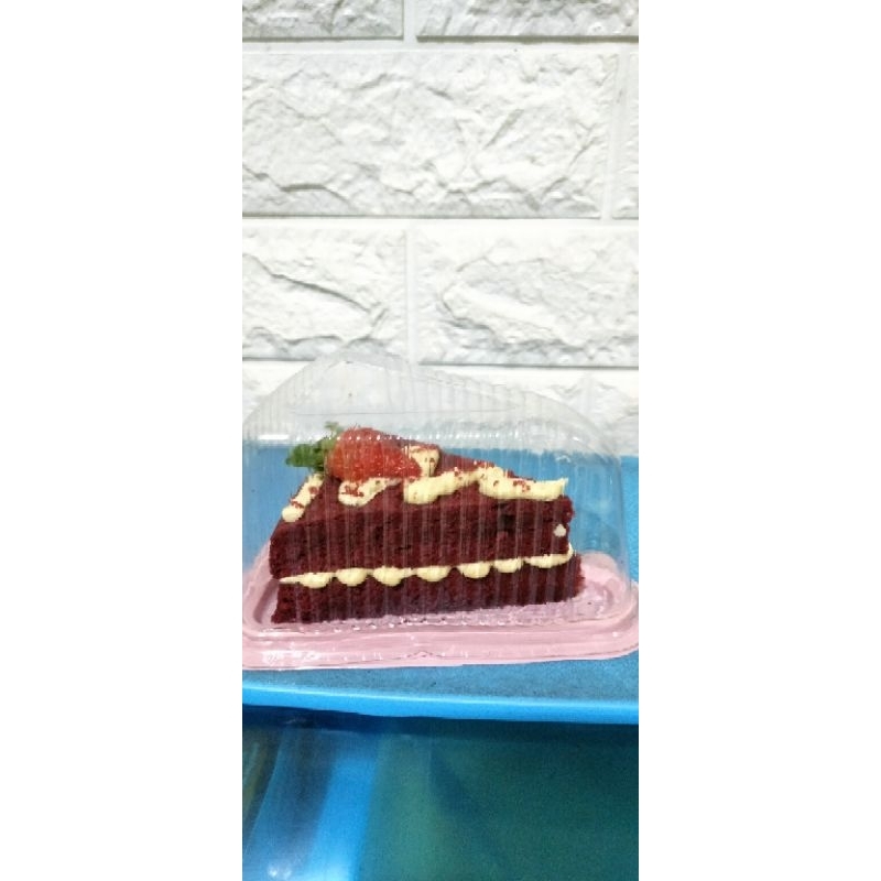 

Redvelvet cake slice