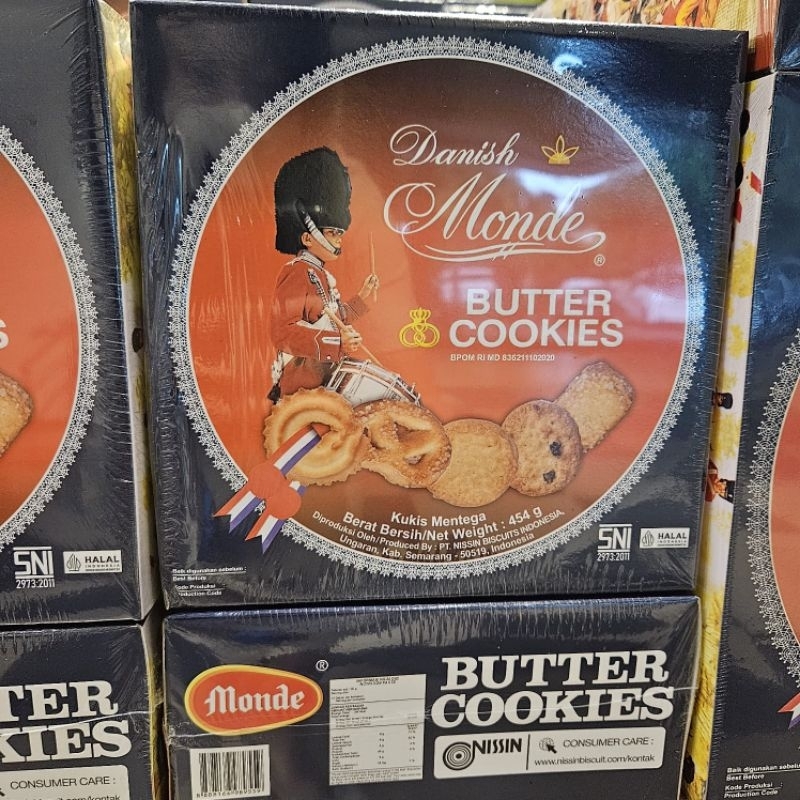 

Monde Butter Cookies 454gr
