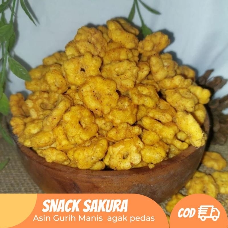 

Snack Sakura Berbumbu 250gram
