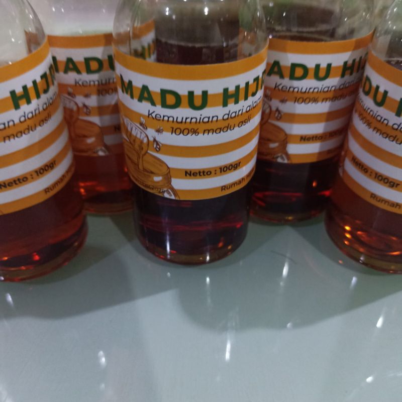 

Terlaris Madu Hijra 100gr Paket 10 Botol Madu Asli Berhadiah Uang Dan Emas Asli