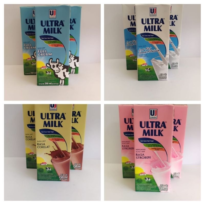 Susu Kotak Ultra Milk 250ml