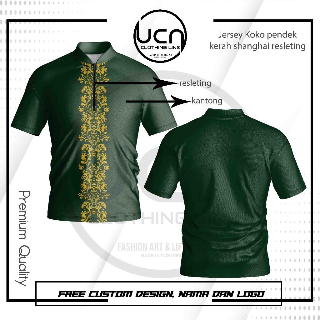 JERSEY KOKO | JERSEY KOKO SATUAN | JERSEY KOKO CUSTOM | BAJU KOKO | BAJU KOKO SATUAN | BAJU KOKO CUS