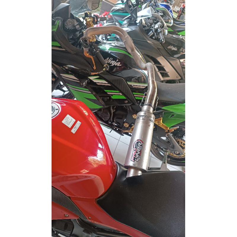 Knalpot Proliner Full System Ninja 250 Fi / Z 250 Fi