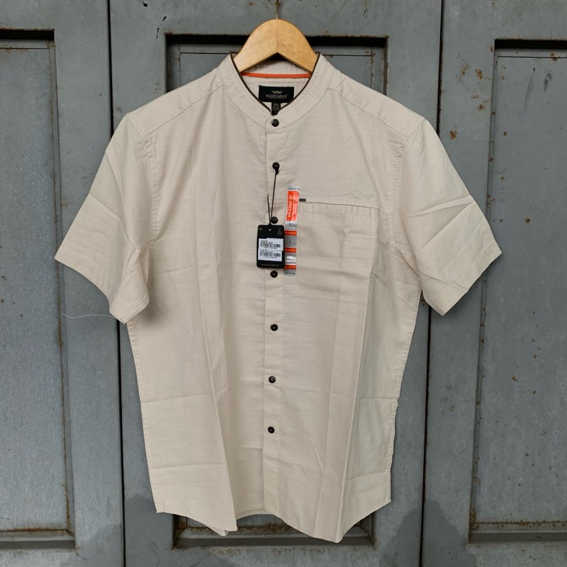 Kemeja Koko MGee Original ALFERO C069 Lengan Pendek