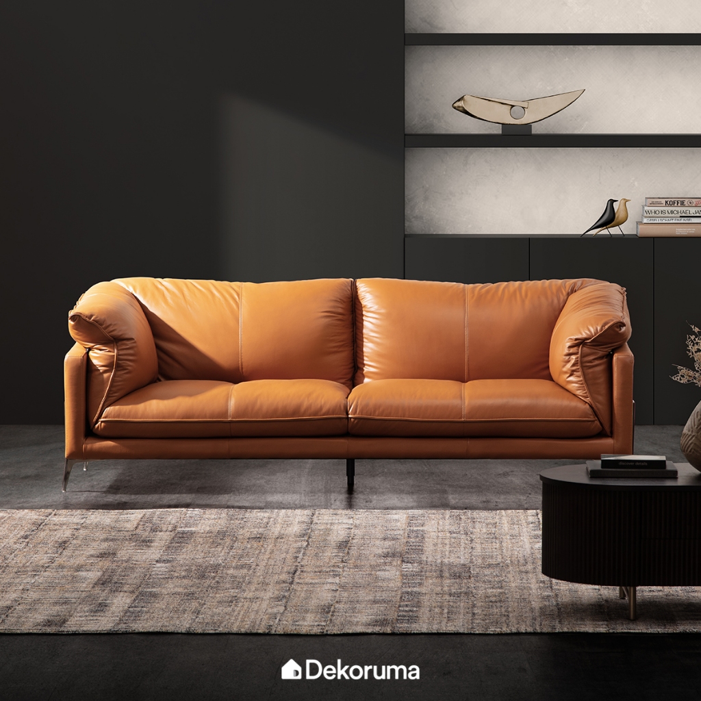 Dekoruma Tenzo SATURN Sofa 3 Dudukan - Sadle / Sofa Tamu 3 Seater