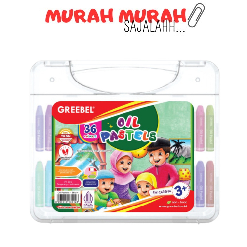 

Oil Pastel / Crayon Greebel 36 Warna Halal Edition