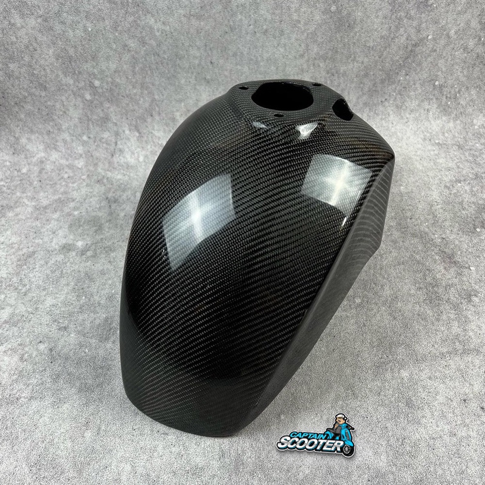 Carbon Spakbor Depan Part Original Vespa Sprint Primavera