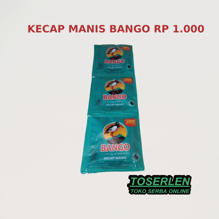 

(Isi 3) Kecap Manis Murah/ Bango Saset Harga 1.000