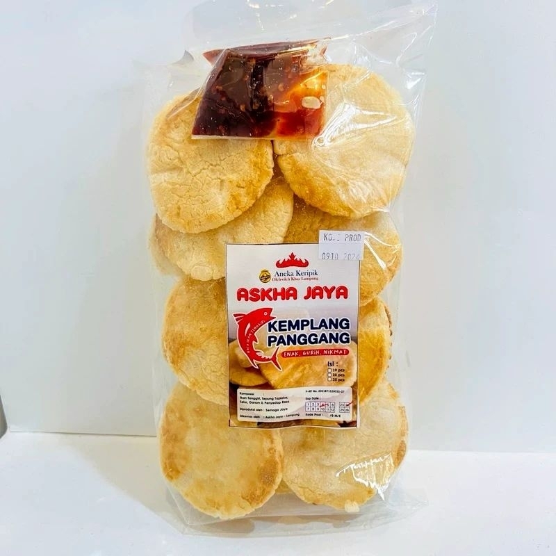 

krupuk kemplang askha jaya kemplang khas lampung kripik khas lampung oleh oleh lampung