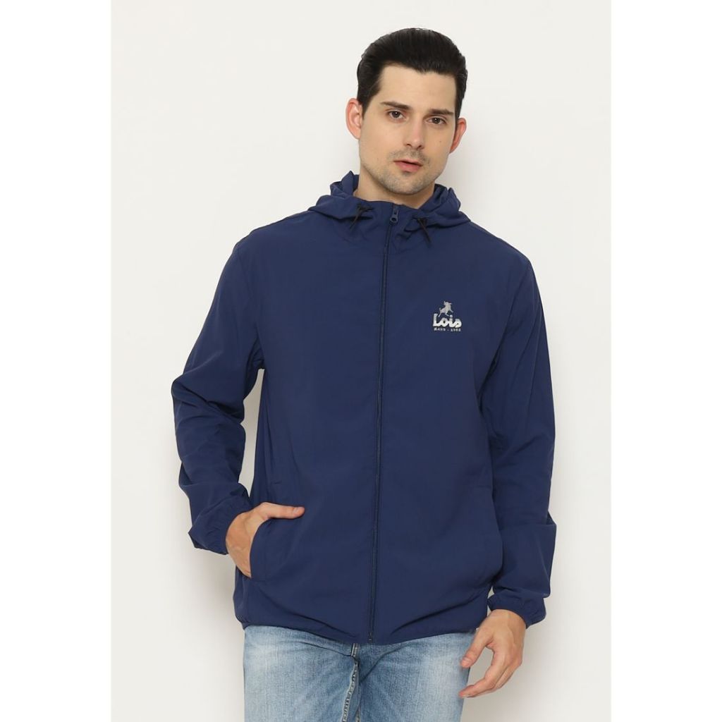 Jaket Pria MJFT001N Lois Original Hoodie