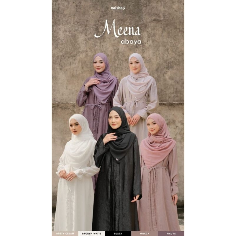 gamis abaya meena