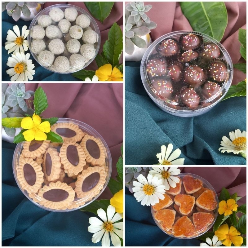 

Kue Kering Lebaran 250gr Kue Bola Salju Matcha Bola Coklat Cookies Coklat Kue Kacang Love