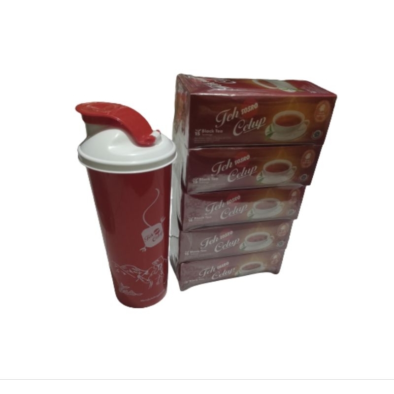 

PAKET TEH BOTOL CELUP SOSRO 15 ISI 5 BOX FREE TUMBLER