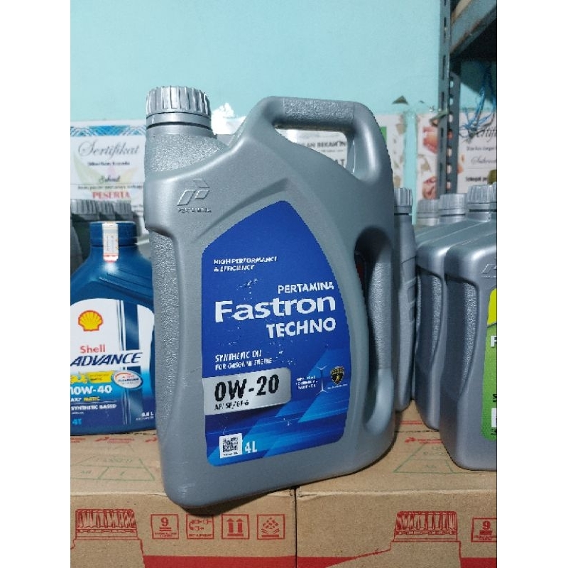 Oli Mesin Fastron Techno 0W-20 4 liter