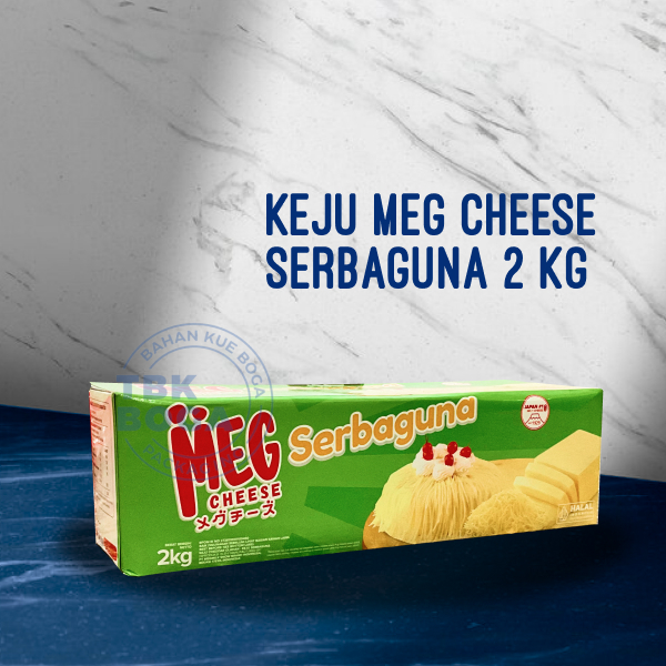 

Meg Serbaguna Cheddar ( 2 kg ) Keju Chedar Cheese Parut