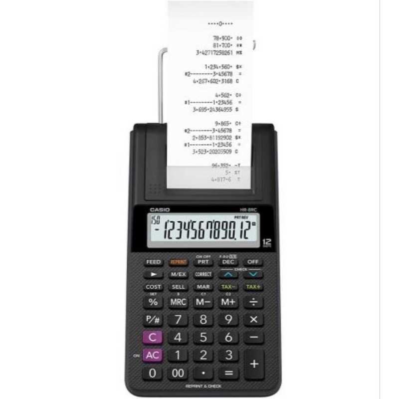 

ORIGINAL-Casio HR-8RC Printing Calculator