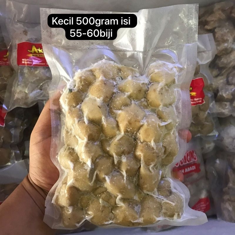 

bakso sapi keci-kecil isi 55-60 biji