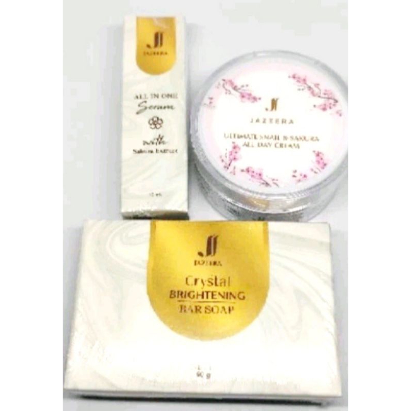 Paket JAZEERA Cream + Serum + Sabun