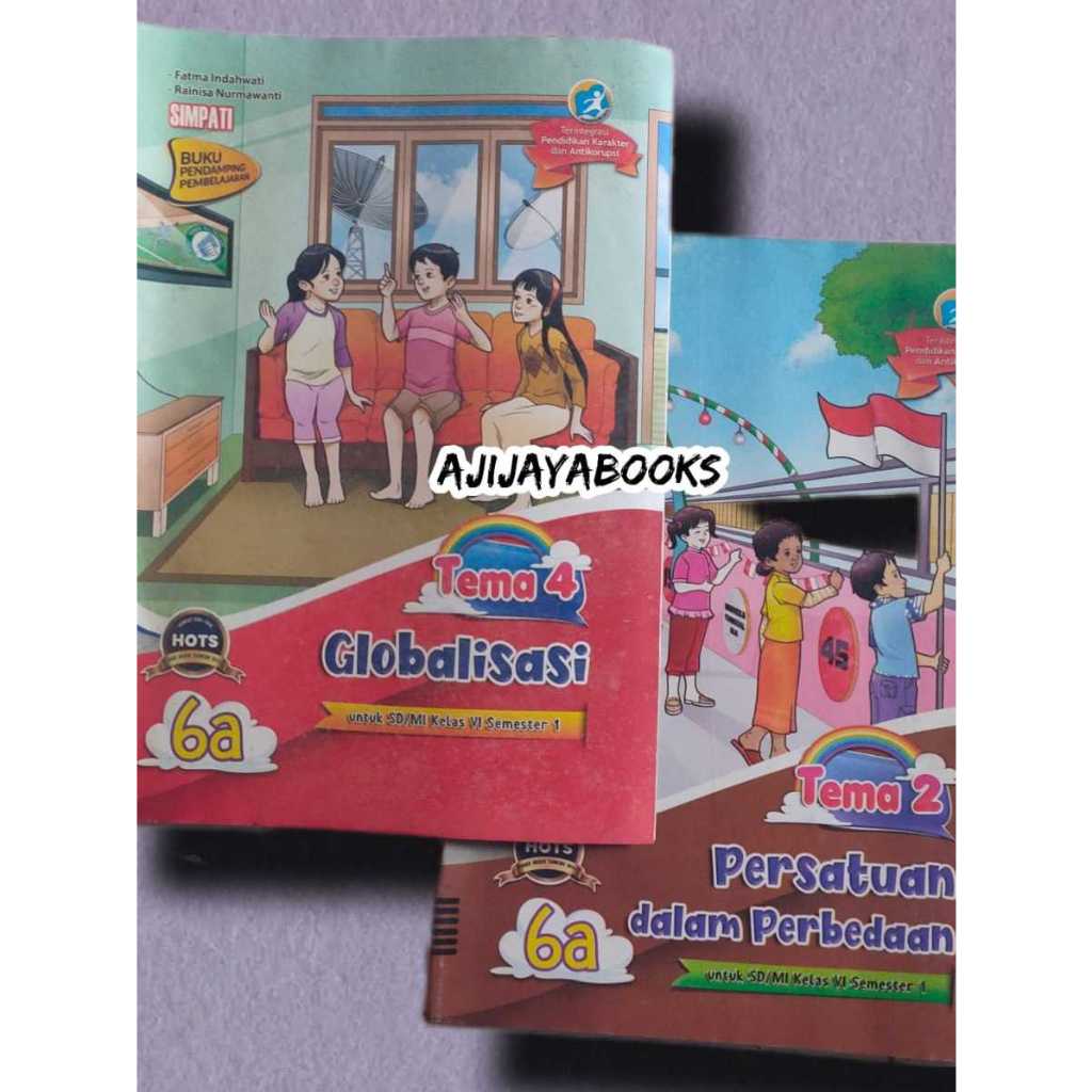 LKS KELAS 6 TEMA 2 DAN TEMA 4 SEMESTER 1 SD/MI KURIKULUM 2013