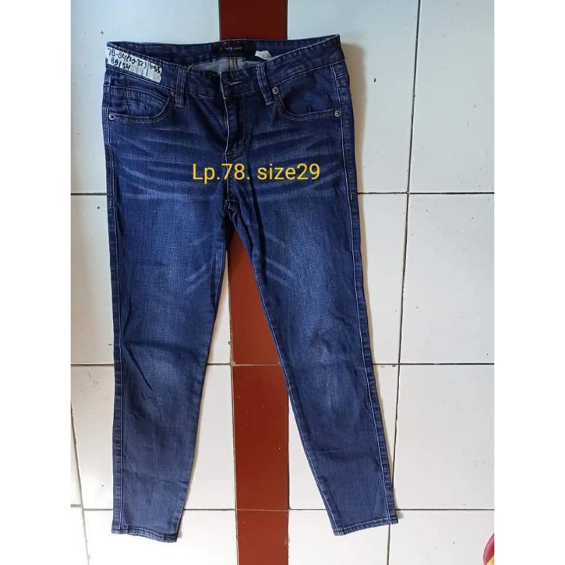 CELANA JEANS WANITA SECOND BRANDED/CELANA JEANS  WANITA PENSIL/CELANA JEANS PANJANG/CELANA JEANS MUR