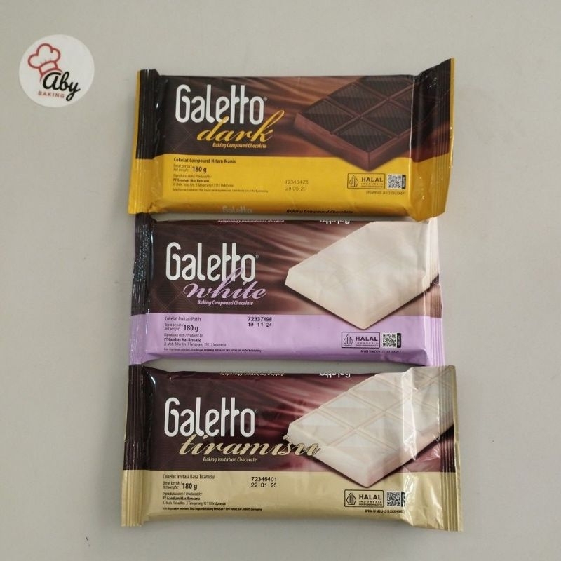 

Cokelat Compound Galetto 180g