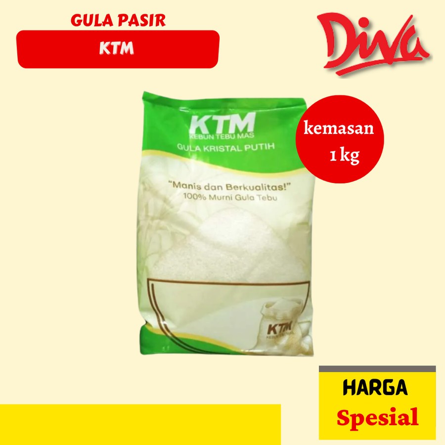

Gula pasir ktm putih 1 kg