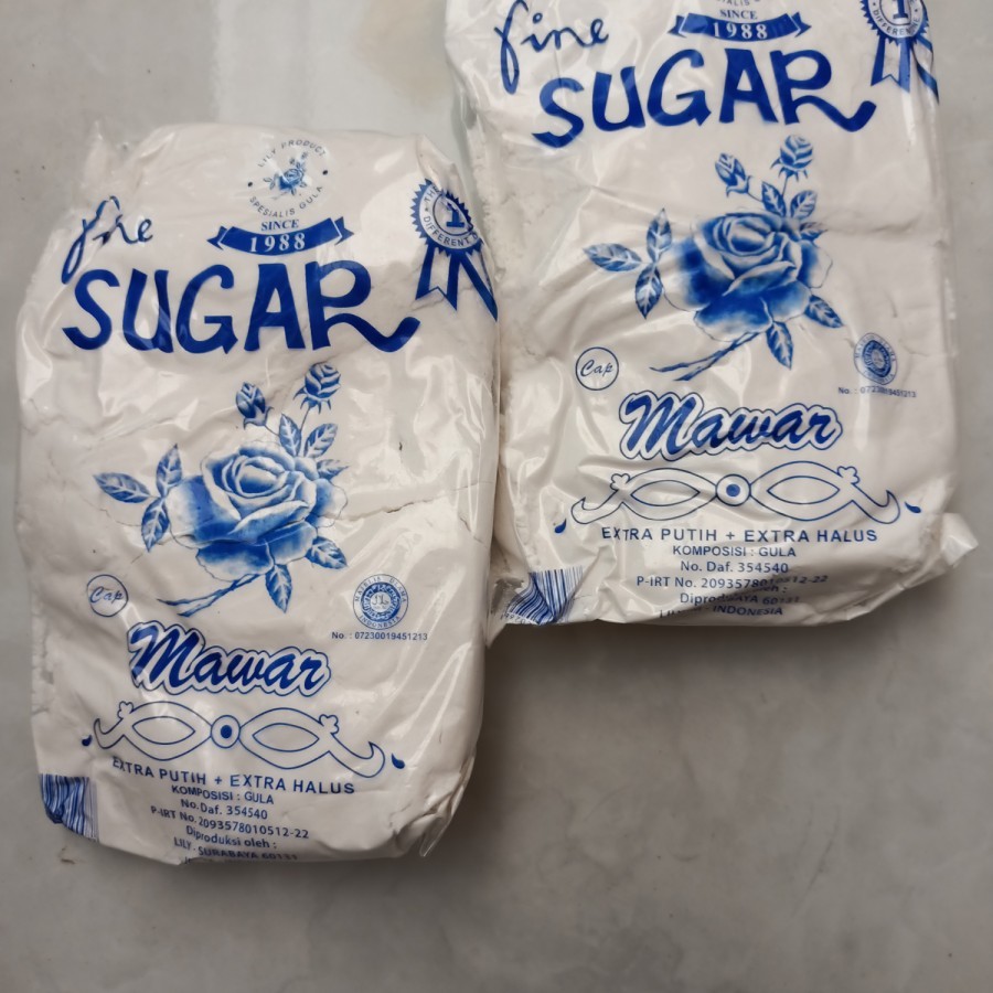 

Gula halus / gula tabur / gula donat