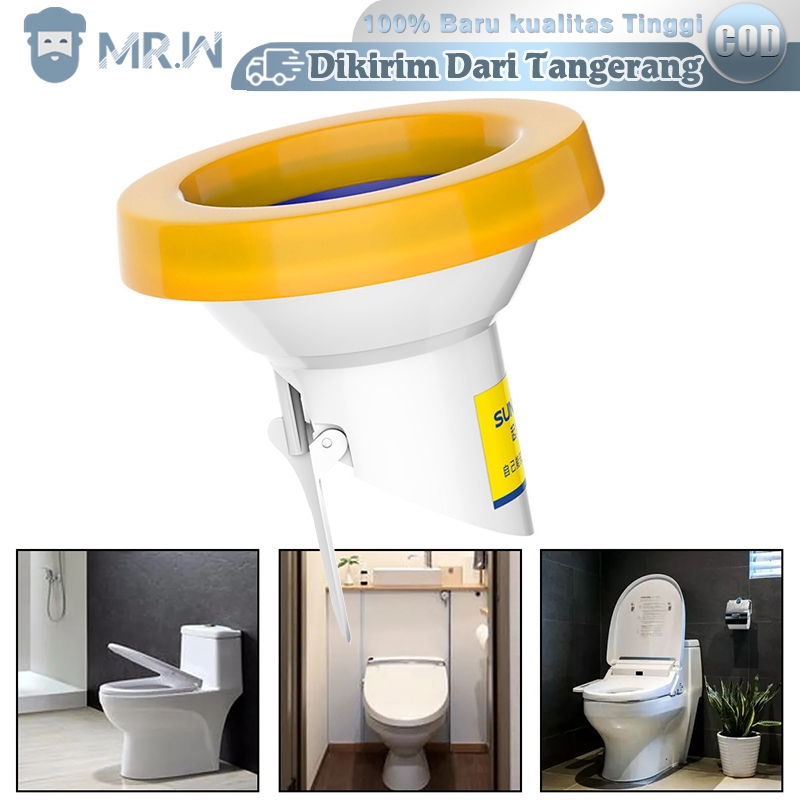 Lem Closet Duduk Gasket Closet 90mm-110mm Karet Closet Duduk Toilet Flange Ring