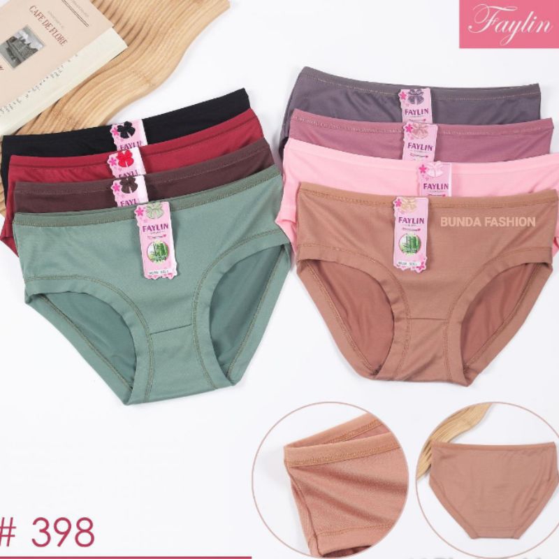 Cd Polos 6pcs atau 12pcs Celana Dalam Wanita Jumbo Size M,L,XL,XXL,XXXL,XXXXL Bisa Dipakai Ibu Hamil