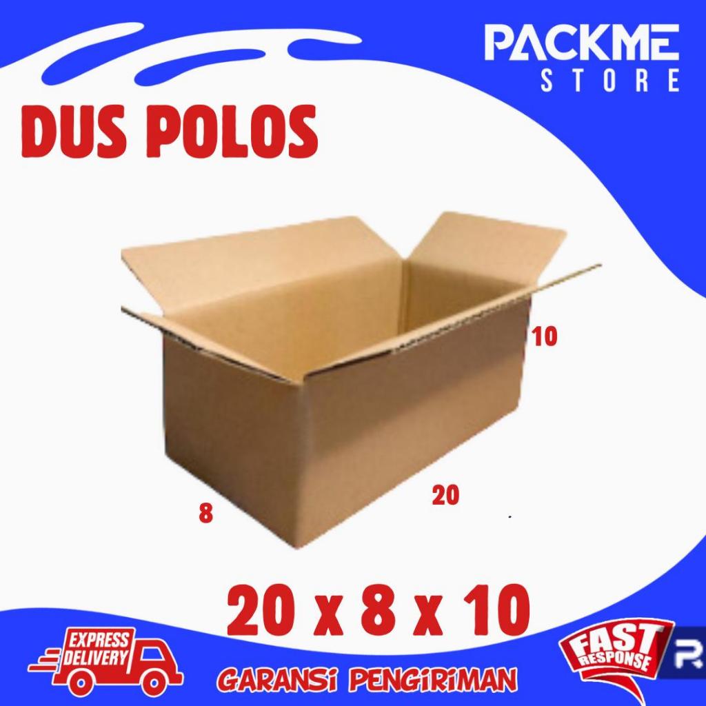 

KARDUS BOX KARTON PACKING DUS BB1 POLOS 20 CM x 8 CM x 10 CM SEMBAKO GULA KECAP