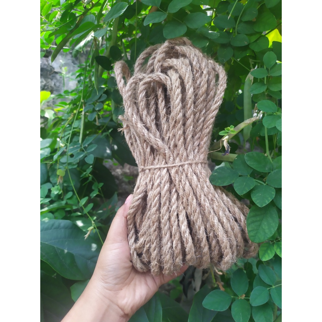 

Tali Tambang Goni Rami ukuran 6mm,8mm,10mm panjang 5 & 10meter