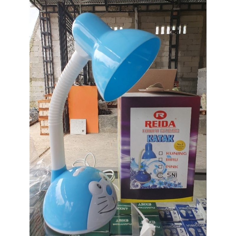Lampu Meja Belajar Doraemon/ Lampu Belajar Hello Kitty/ Lampu meja Belajar Karakter