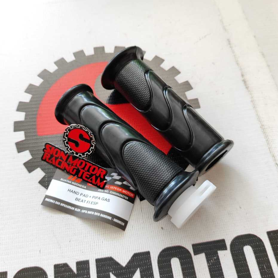 Handgrip Handfat Grips Karet Stang Plus Pipa Gas Honda Beat Fi ESP / Scoopy ESP New / Vario 125 150 