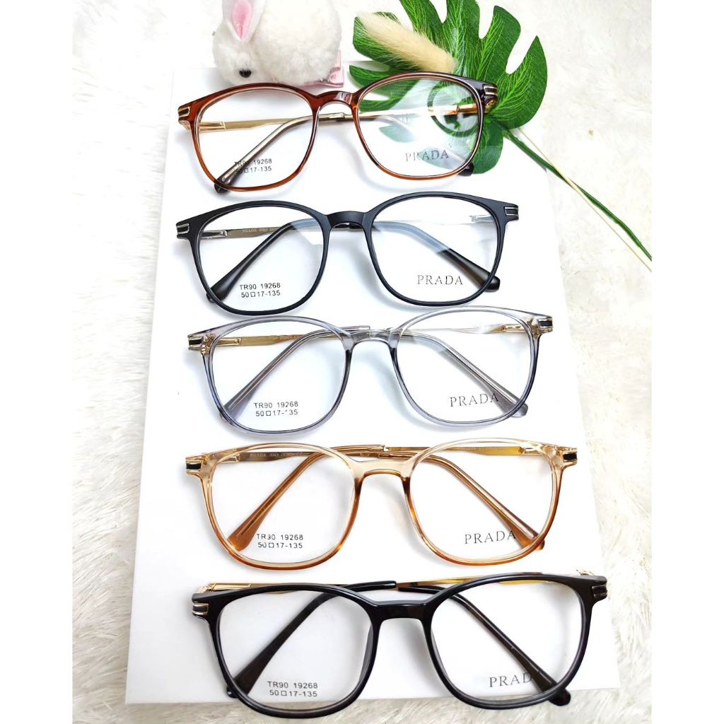 Frame Kacamata Petak Pria Wanita Murah Meriah Anti Radiasi Blueray Photocromic Bluecromic Kualitas B