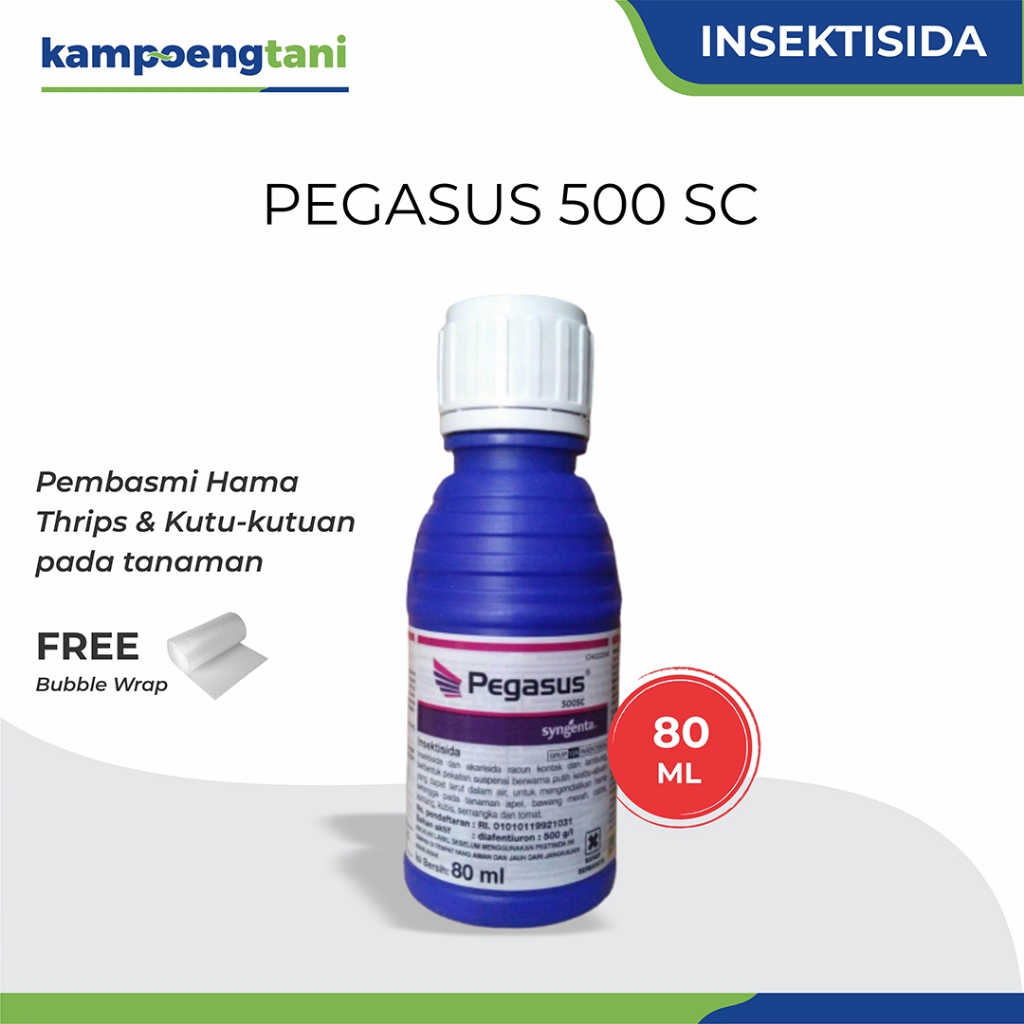 Kampoeng Tani - Pegasus 500 SC 80ml Insektisida Akarisida Obat Pembasmi Hama Tanaman Syngenta