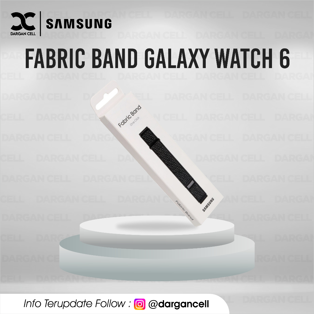 SAMSUNG GALAXY WATCH 6 FABRIC BAND STRAP GARANSI RESMI