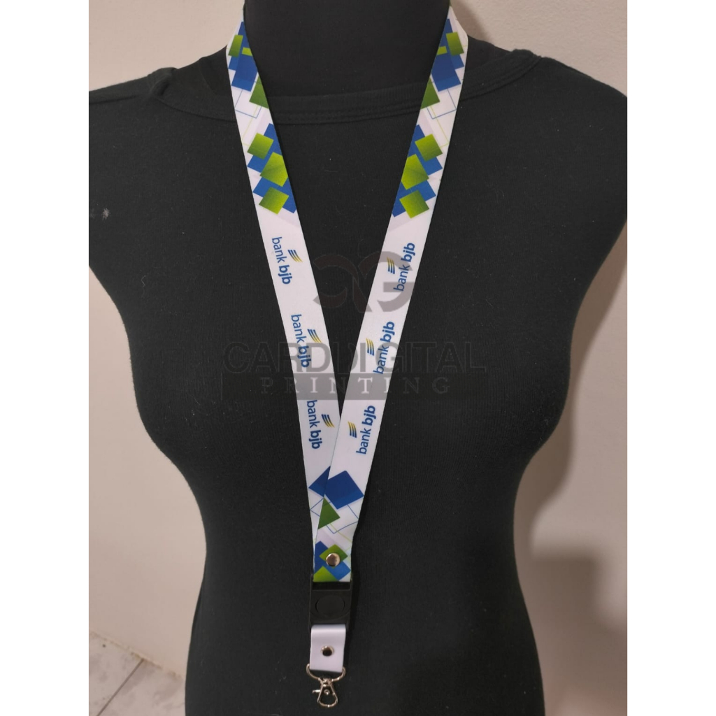 

Tali ID Card / Tali Lanyard printing BANK BJB