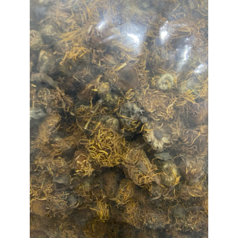 

Sien Fuk Hua / INULA FLOWER BUD SIEN FUK HUA/ Inula Pentanema Britannia Japonico / 旋覆花 10gr