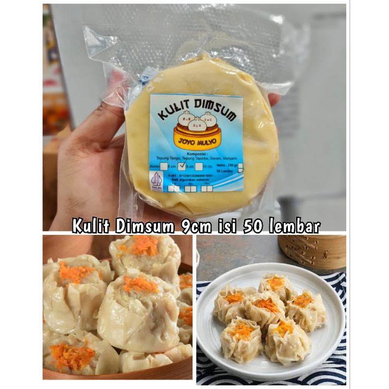 

Kulit Dimsum Joyo Mulyo 8cm isi 55 lembar