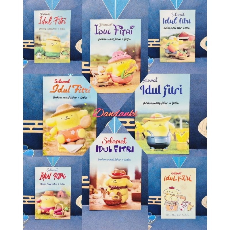 

Angpau amplop ramadhan idul Fitri lebaran pompompurin Sanrio PR - 8