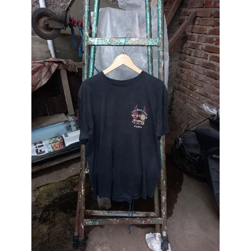 Kaos Harley Davidson x Hardrock Cafe Singapore 2007